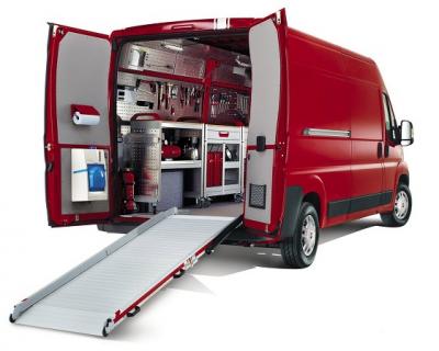 Переоборудование фургонов