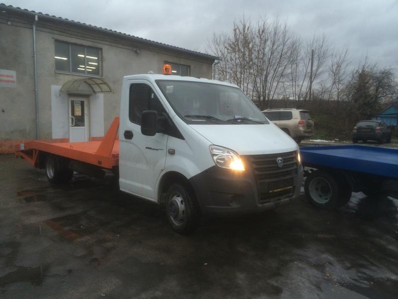 Серийные эвакуаторы на базе ГАЗель и ГАЗель NEXT с ломаной платформой