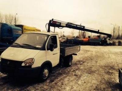 Бортовой автомобиль с КМУ ГАЗ 3302 ГАЗель