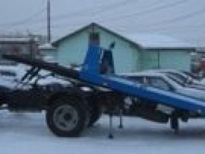 Эвакуатор ГАЗон ГАЗ-3309 со сдвижной платформой