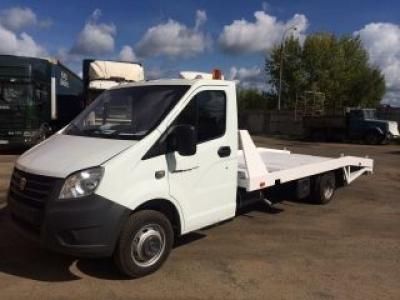 Эвакуатор ГАЗель Next ГАЗ-А21R22 с ломаной платформой