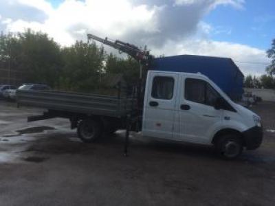 Бортовой автомобиль с КМУ ГАЗель Next Фермер